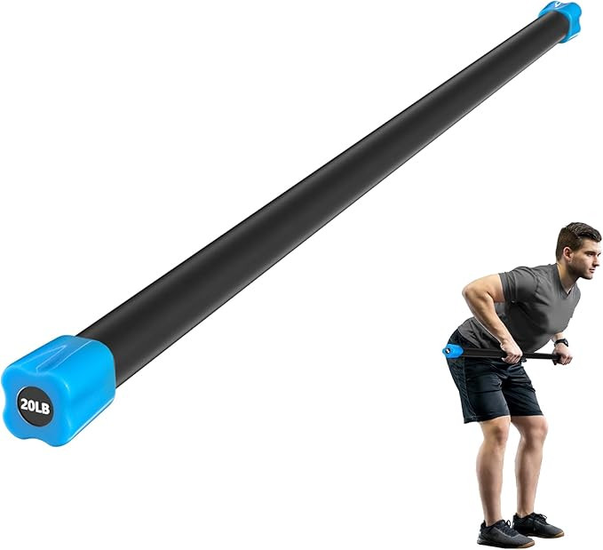 Fitvids Total Body Workout Weighted Bar Weighted Workout Bar Weighted Exercise Bar, Multiple Size... | Amazon (US)