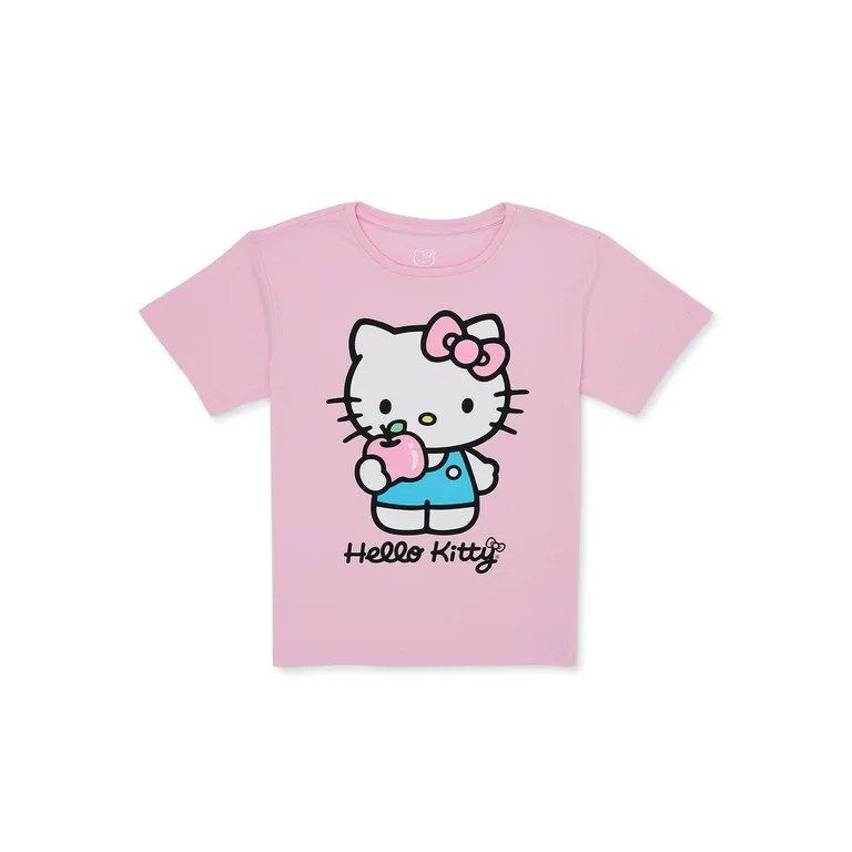 Sanrio Girls Hello Kitty Graphic T-Shirt, Sizes 4-18 | Walmart (US)