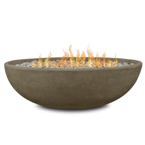 Riverside Oval Propane Fire Bowl in Glacier Gray by Real Flame | Amazon (US)