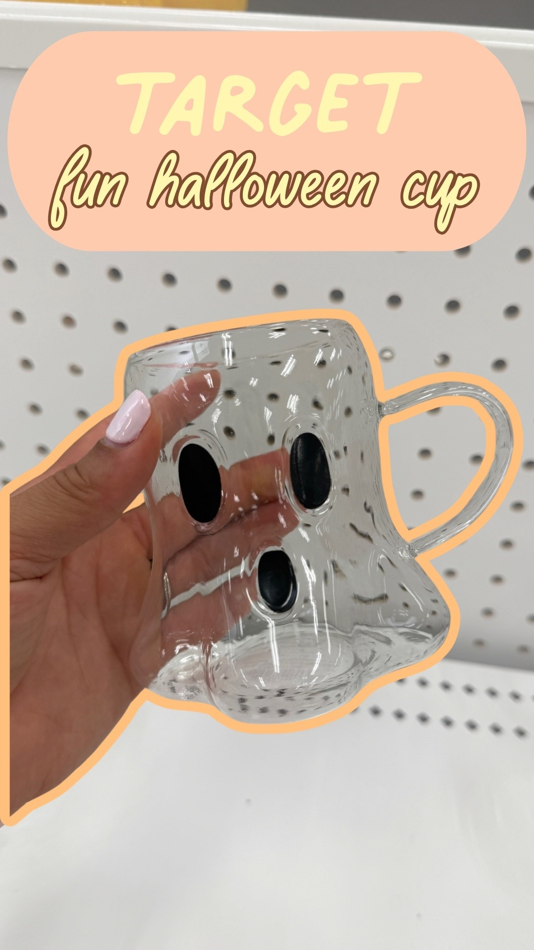 This Target Halloween cup is too cute and would be so fun for the spooky season. I love the ghost shape and little black details on the glass.

#LTKSeasonal #LTKHome #LTKdayinmylife
