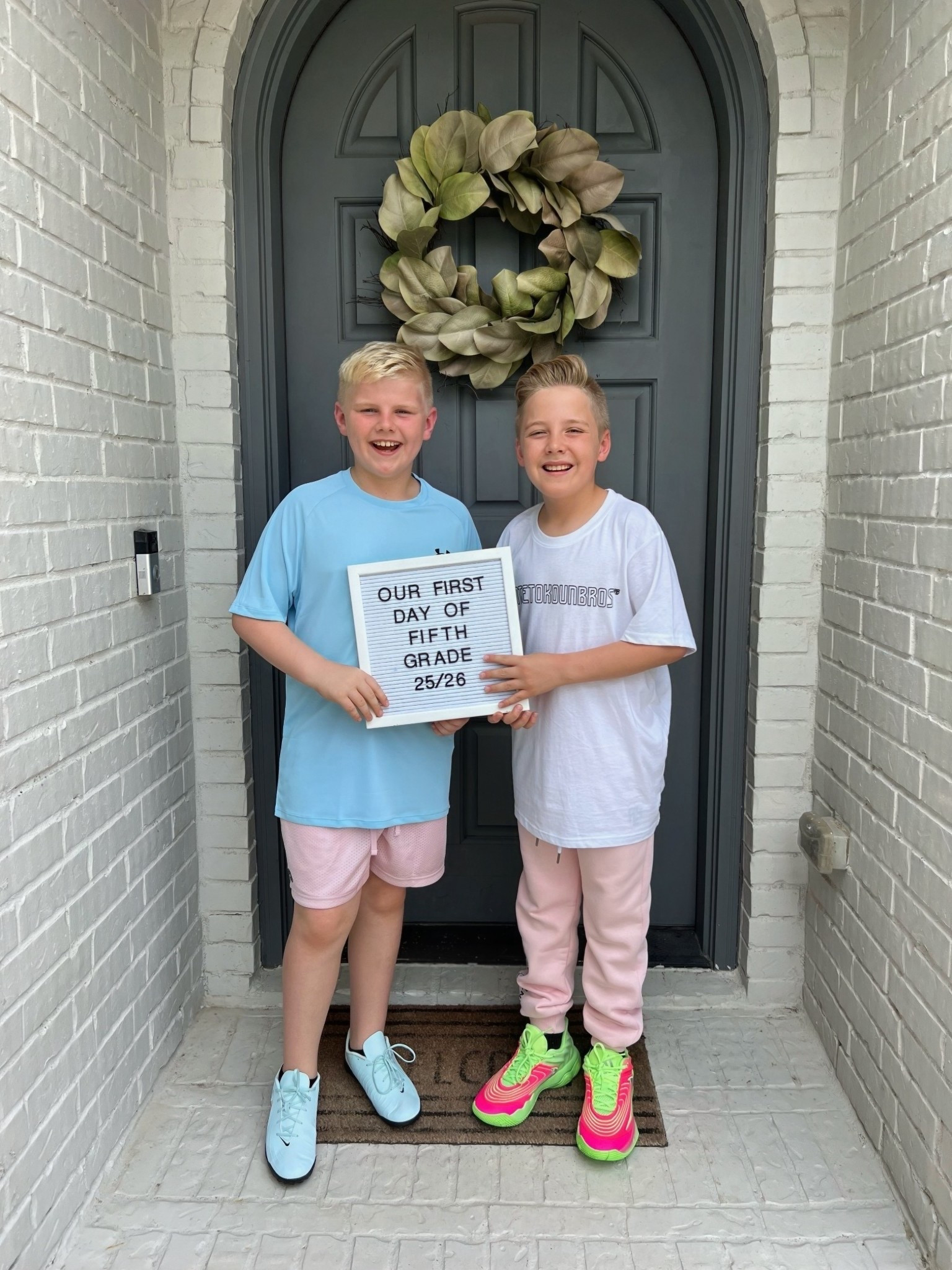 First day of school fits: they wanted cotton candy colors 😆 

#LTKKids #LTKFamily