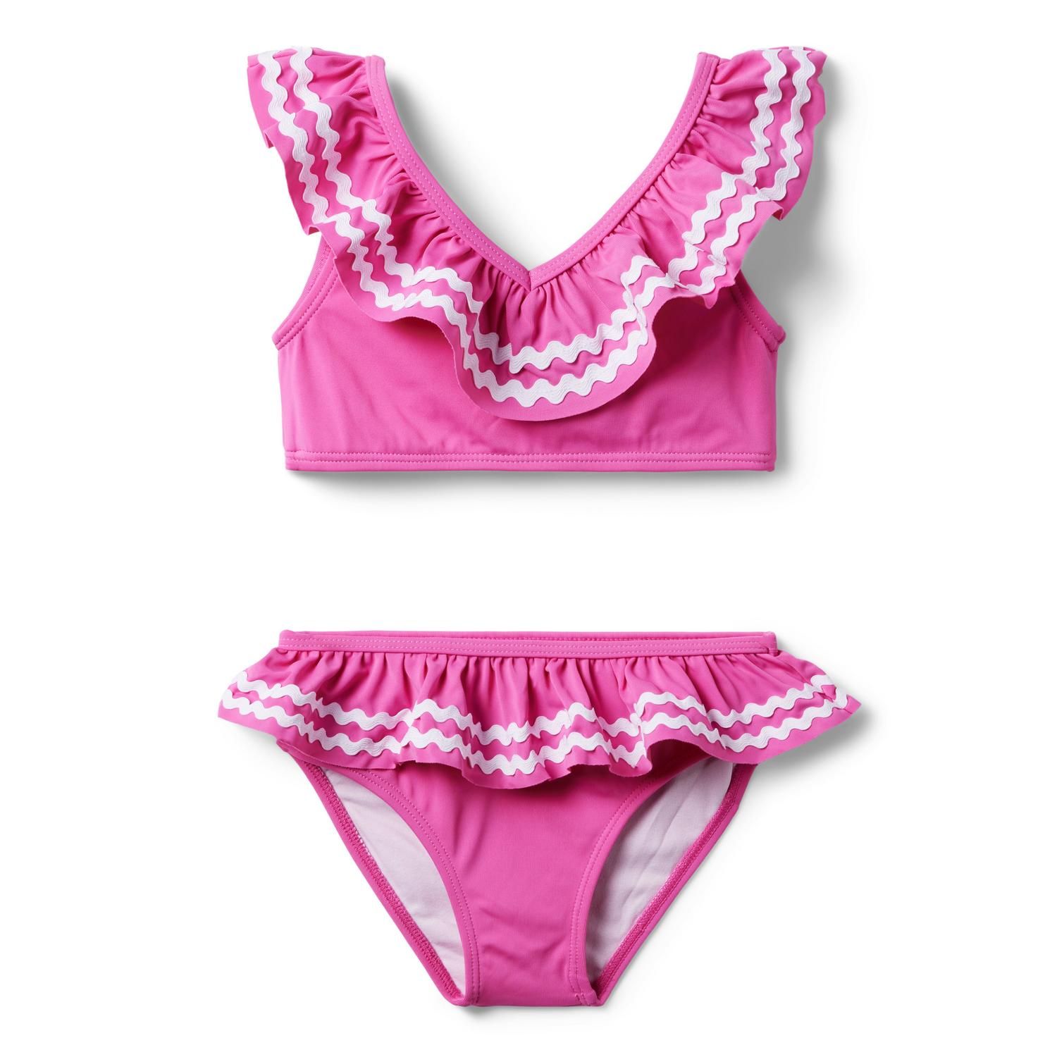 Recycled Ric Rac Ruffle 2-Piece Swimsuit | Janie and Jack