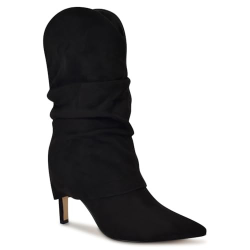 Nine West Women's Glitch Boot, Black 002, 9.5 | Amazon (US)