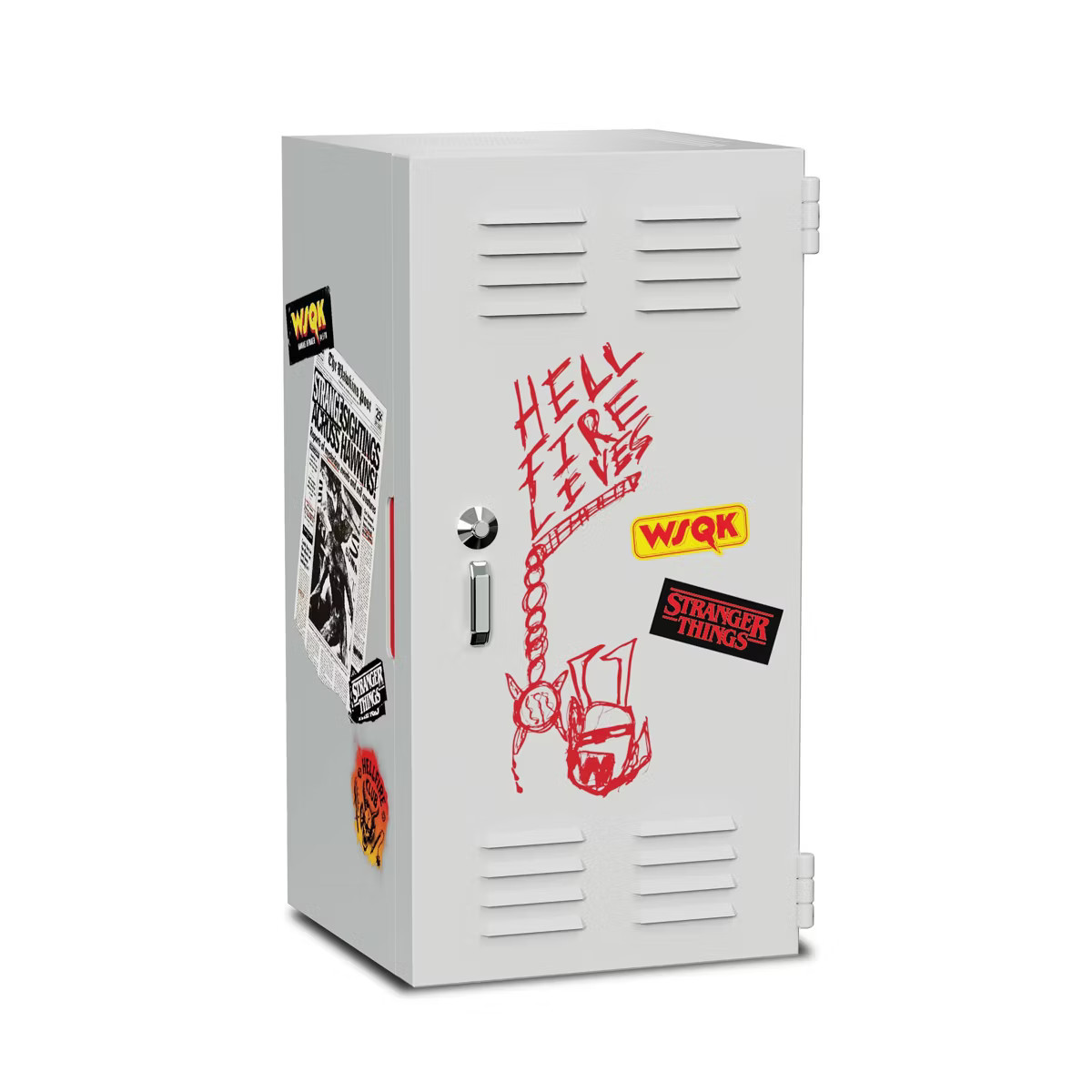 Stranger Things Hellfire Club Locker Mini Fridge | Target