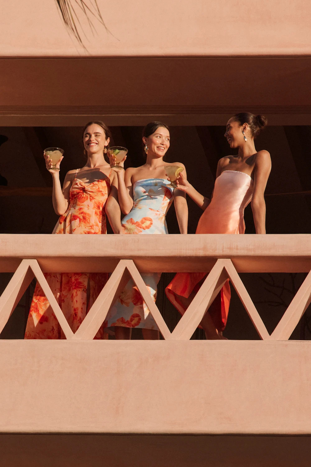 Beautiful Soul Orange Floral Print Twist-Front Maxi Dress | Lulus