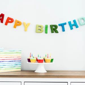 Happy Birthday Garland / Happy Birthday Banner / Happy Birthday Decoration / Rainbow Happy Birthd... | Etsy (US)