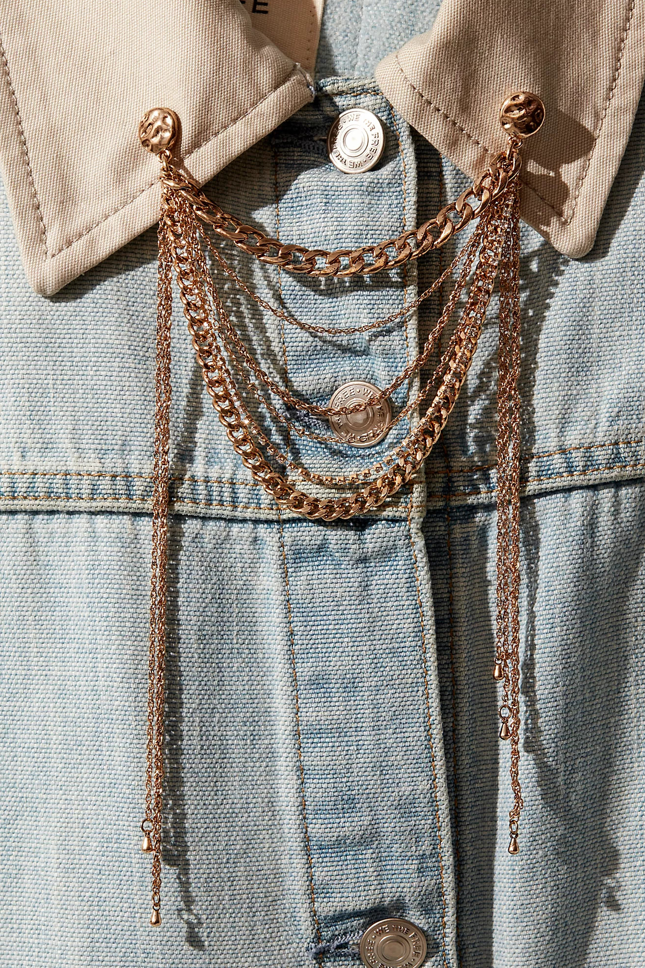 Wrap Me Up Chain Brooch | Free People (Global - UK&FR Excluded)