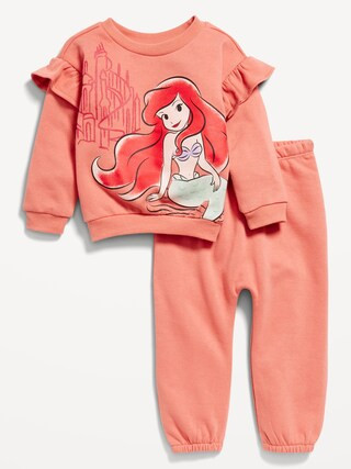 Disney© Ruffled Sweatshirt and Sweatpants Set for Baby | Old Navy (US)