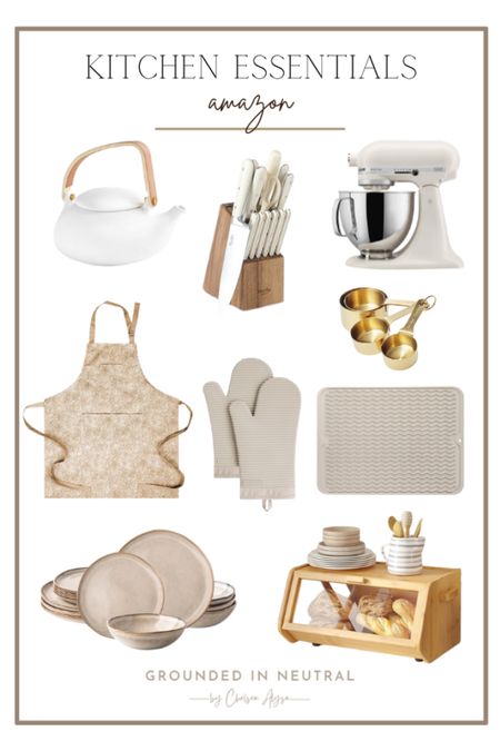 I am loving the colors of these Amazon Kitchen essentials! The Kitchen Aid is the perfect neutral color and the Bread Box is stylish and functional. 

#LTKStyleTip #LTKHome