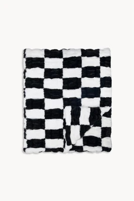 Black & White Check - Baby | Lola Blankets