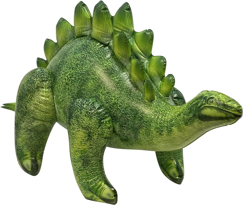 Jet Creations Stegosaurus Dinosaur Toy, Inflatable Green Prehistoric Animal Standing with Own Fee... | Amazon (US)