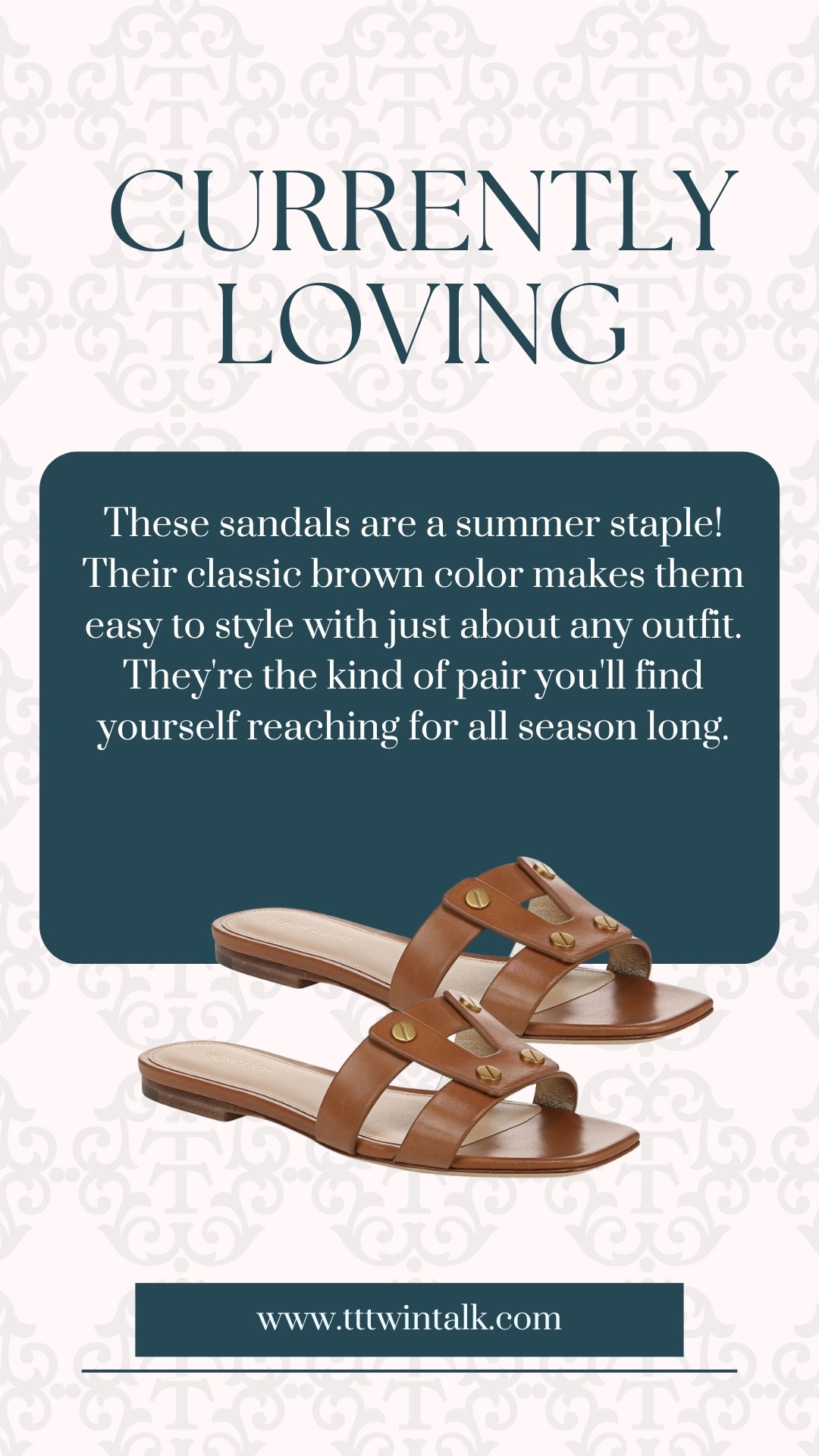 These sandals are a summer staple! Their classic brown color makes them easy to style with just about any outfit. They're the kind of pair you'll find yourself reaching for all season long.

#LTKSeasonal #LTKOver40 #LTKootd