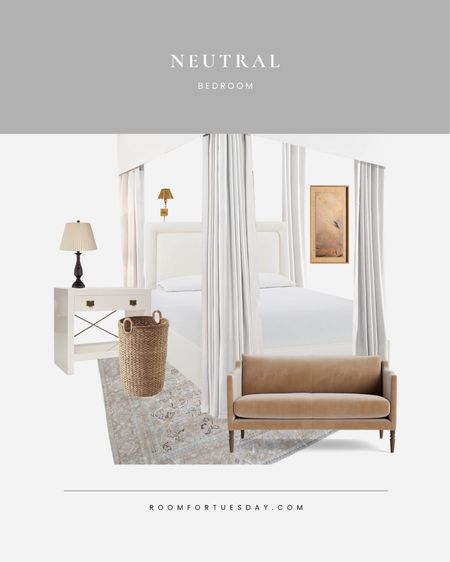 Curated interior design pairing : neutral bedroom 

#interiordesign #bedroom #furniture #designplab

#LTKhome #LTKFind #LTKstyletip