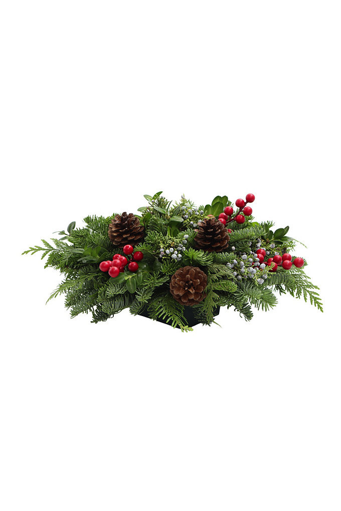 Teufel Holiday Traditional Centerpiece - Lands' End - Green | Lands' End (US)