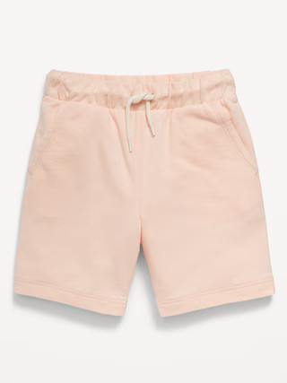 Functional-Drawstring French Terry Pull-On Shorts for Toddler Boys | Old Navy (US)