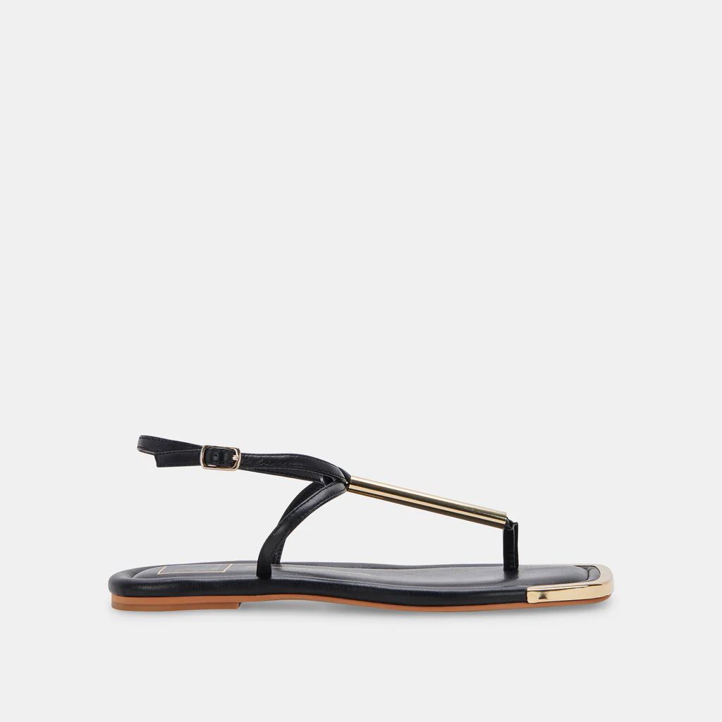 ARCHEY SANDALS BLACK STELLA | DolceVita.com