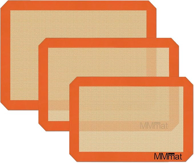 MMmat Silicone Baking Mats - Best German Silicone, Set of 3 | Amazon (US)