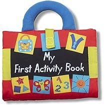 Melissa & Doug K’s Kids My First Activity Book 8-Page Soft Book for Babies and Toddlers | Amazon (US)