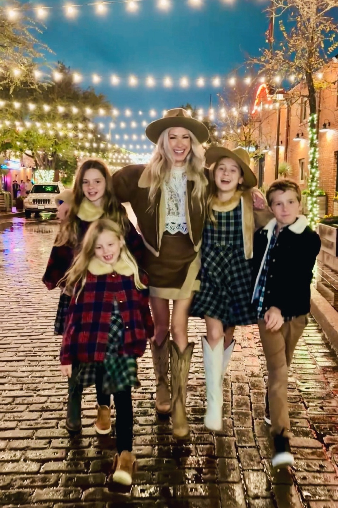 Cutest western winter outfits! Girls dresses and capes are from Janie & Jack! My skirt and jacket is from revolve. Boots are all very high quality 

#LTKkids #LTKshoecrush #LTKfamily