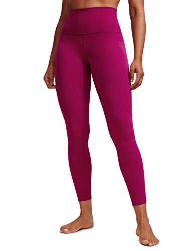 CRZ YOGA Butterluxe High Waisted Lounge Legging 25" - Workout Leggings for Women Buttery Soft Yoga Pants Magenta Purple Medium | Amazon (US)