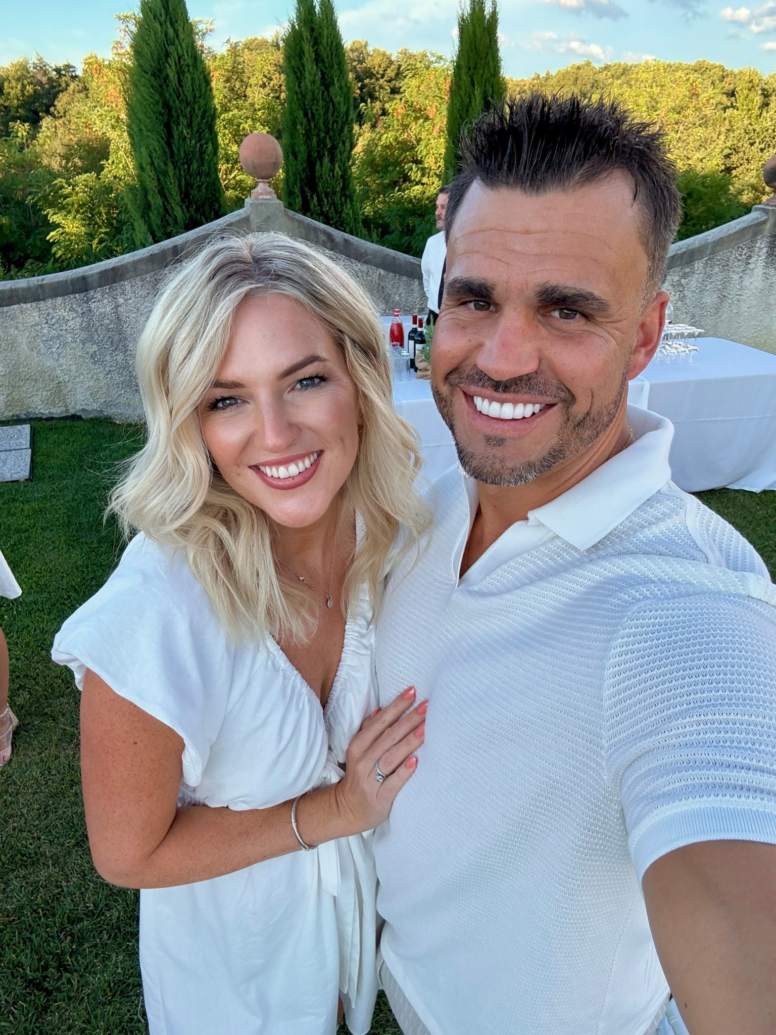 Wore this cute easy dress to the white party. True to size! 

#LTKTravel #LTKWedding #LTKFindsUnder100