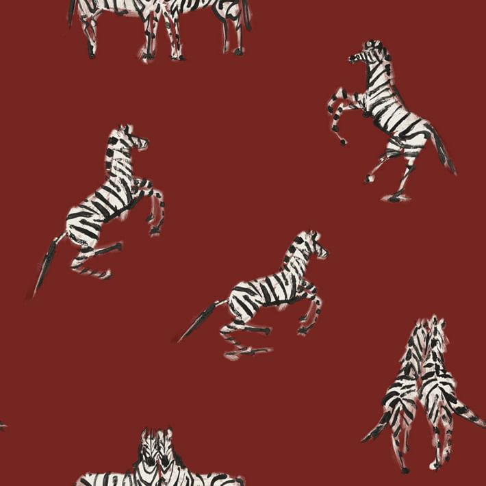 Zebras Wallpaper | West Elm (US)