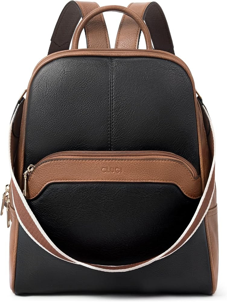 CLUCI Womens Backpack Purse Travel Backpack Leather Convertible Ladies Designer Daypack Shoulder ... | Amazon (US)
