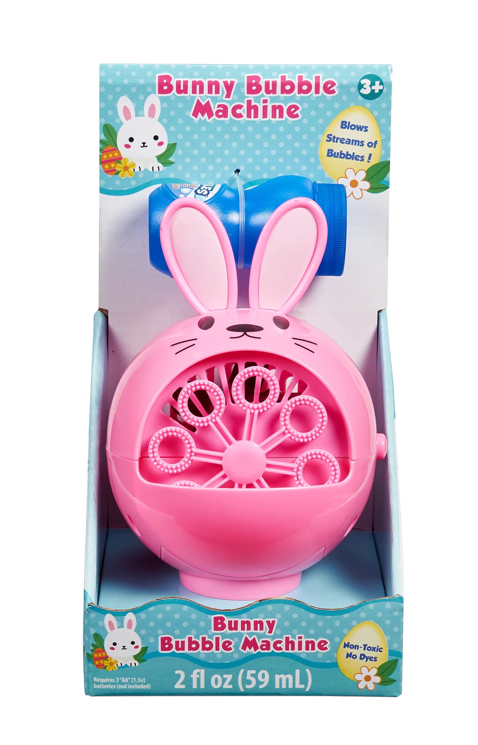 Fubbles Bubble Bunny Machine Pink - Walmart.com | Walmart (US)