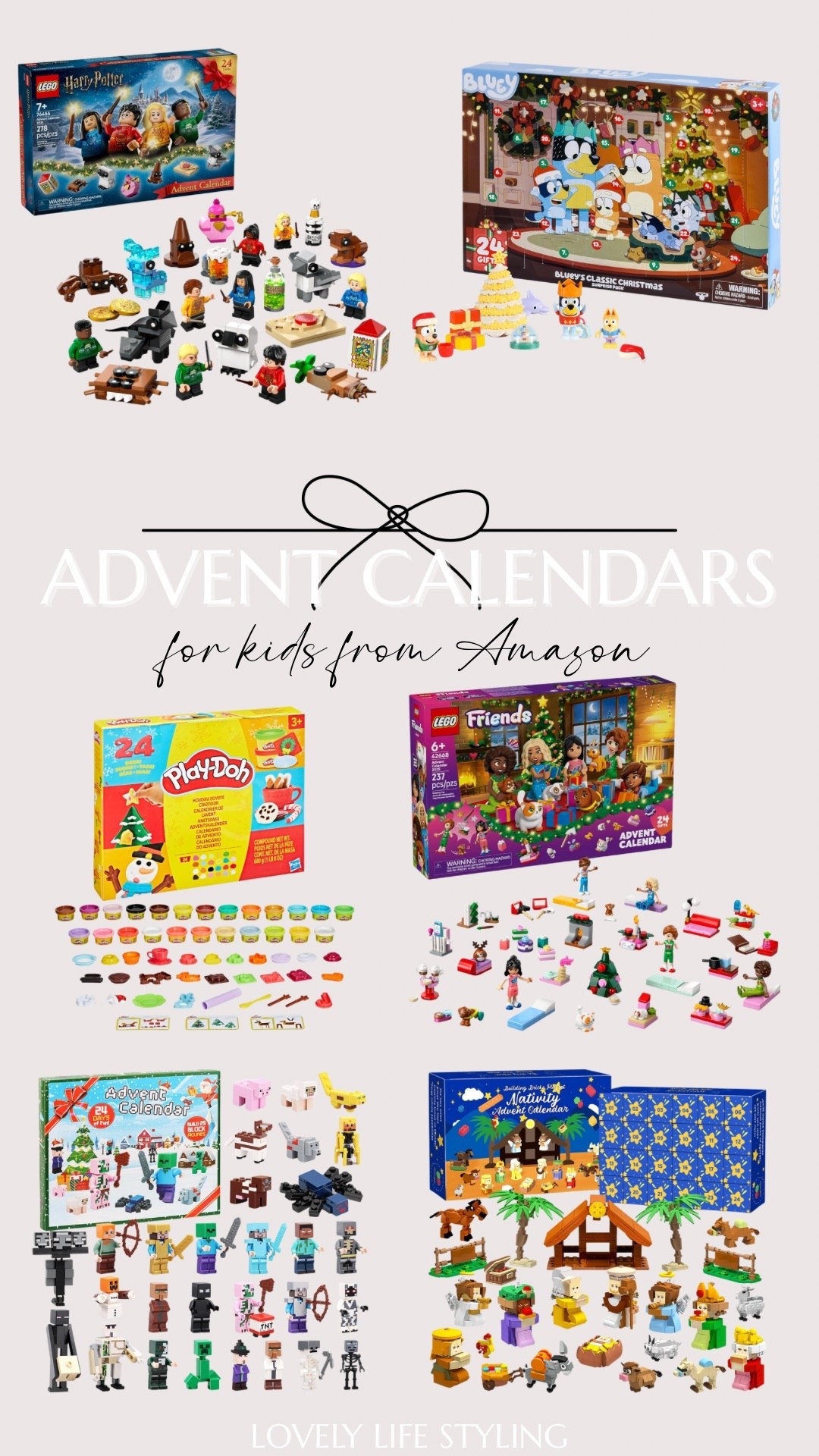 Advent calendars for kids from Amazon 

#LTKCyberWeek #LTKHoliday #LTKGiftGuide