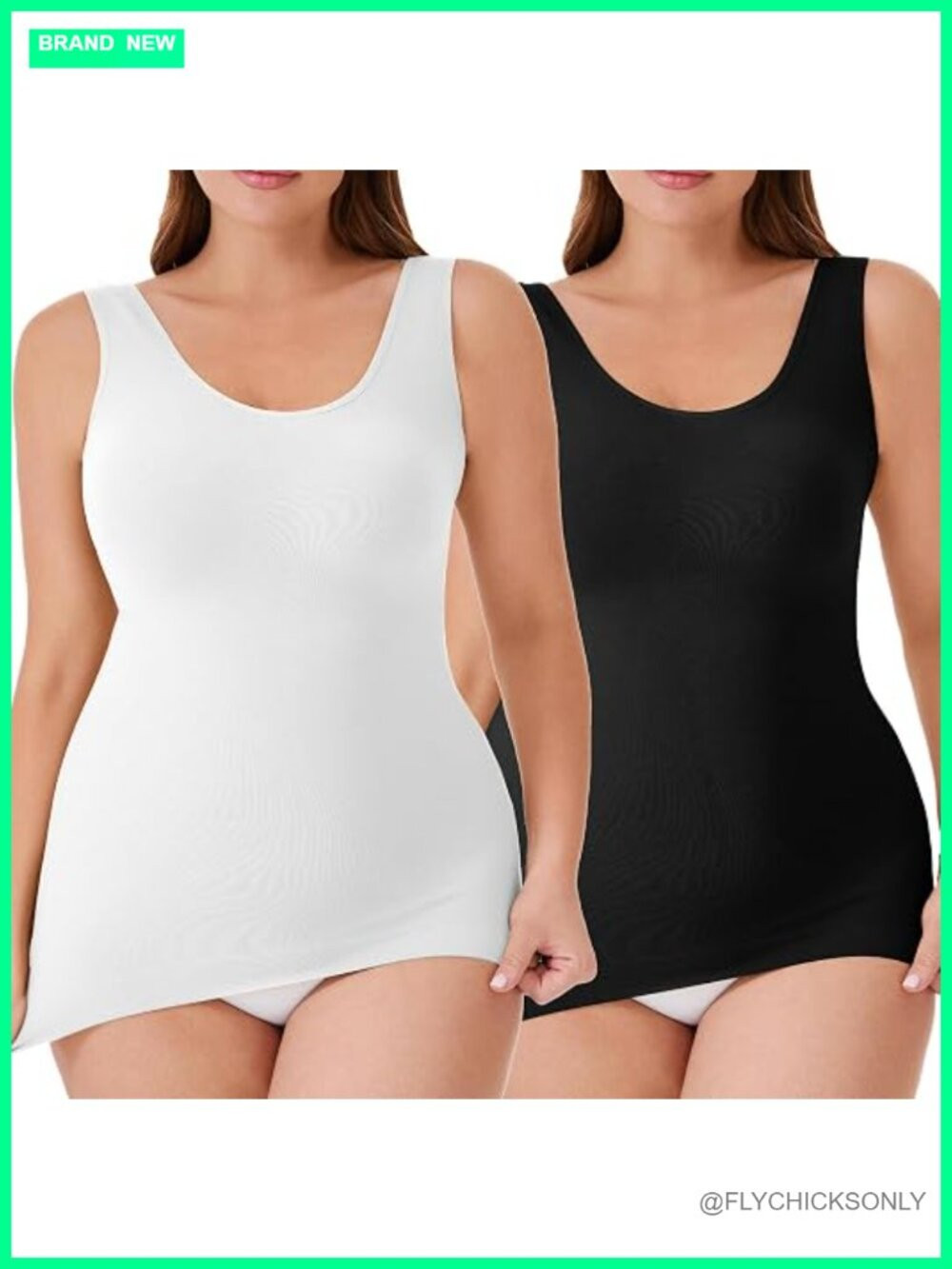 Plus Size Shapewear Tank Top Tummy Control Compression Cami Seamless Body Shaper | Poshmark