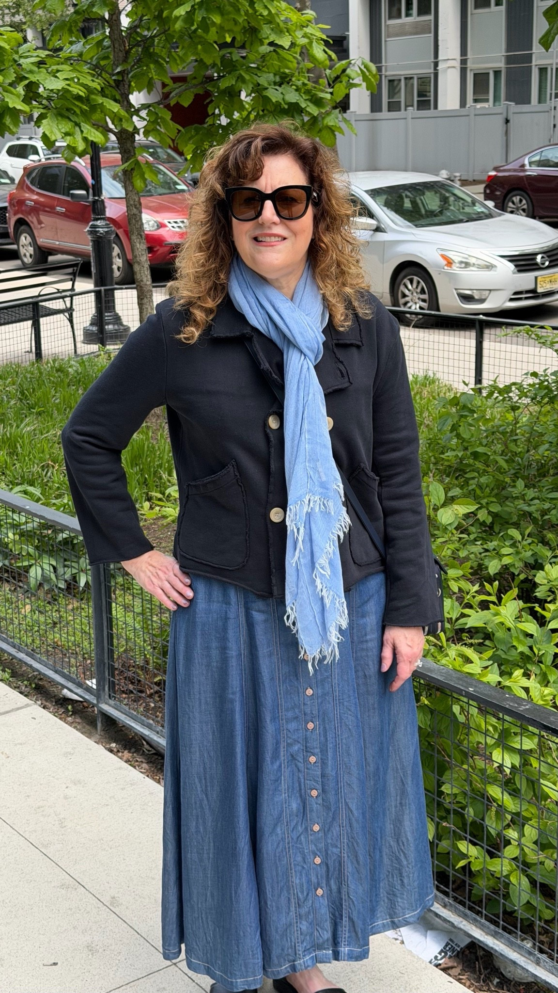 Casual yet put together look for my son’s college graduation. Love this French terry jacket/sweatshirt by Frank & Eileen!

#LTKMidsize #LTKOver40 #LTKootd