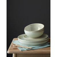 Denby 12 Piece Linen Coupe Dinner Set Cream | Marks & Spencer (UK)