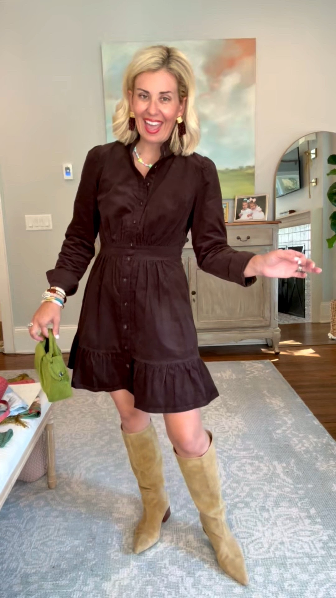 Avara well done on this closet keeper! 
Sizing:
Dress - small
Boots - 38 tts 

Codes:
Avara - mixandmatch15
Allie + Bess - Catherine20

#LTKOver40 #LTKSeasonal #LTKdayinmylife