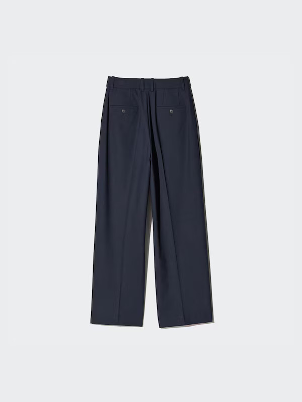 Pleated Wide Pants | UNIQLO (US)