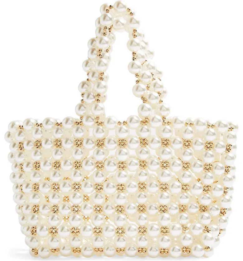 Pam Imitation Pearl Grab Bag | Nordstrom