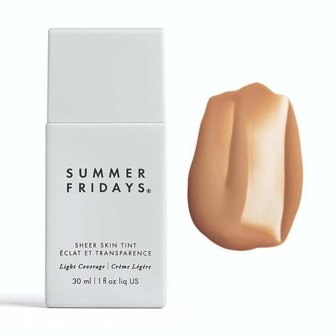Summer Fridays Sheer Skin Tint - Skin Tint with Hyaluronic Acid - Helps Diminish Uneven Skin Tone... | Amazon (US)