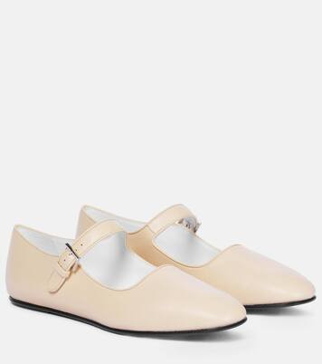 Ava leather ballet flats | Mytheresa (US/CA)