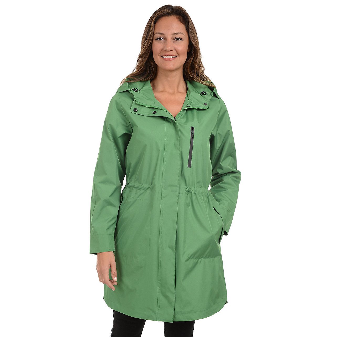 Women's Fleet Street Hooded Anorak Rain Jacket | Kohl's