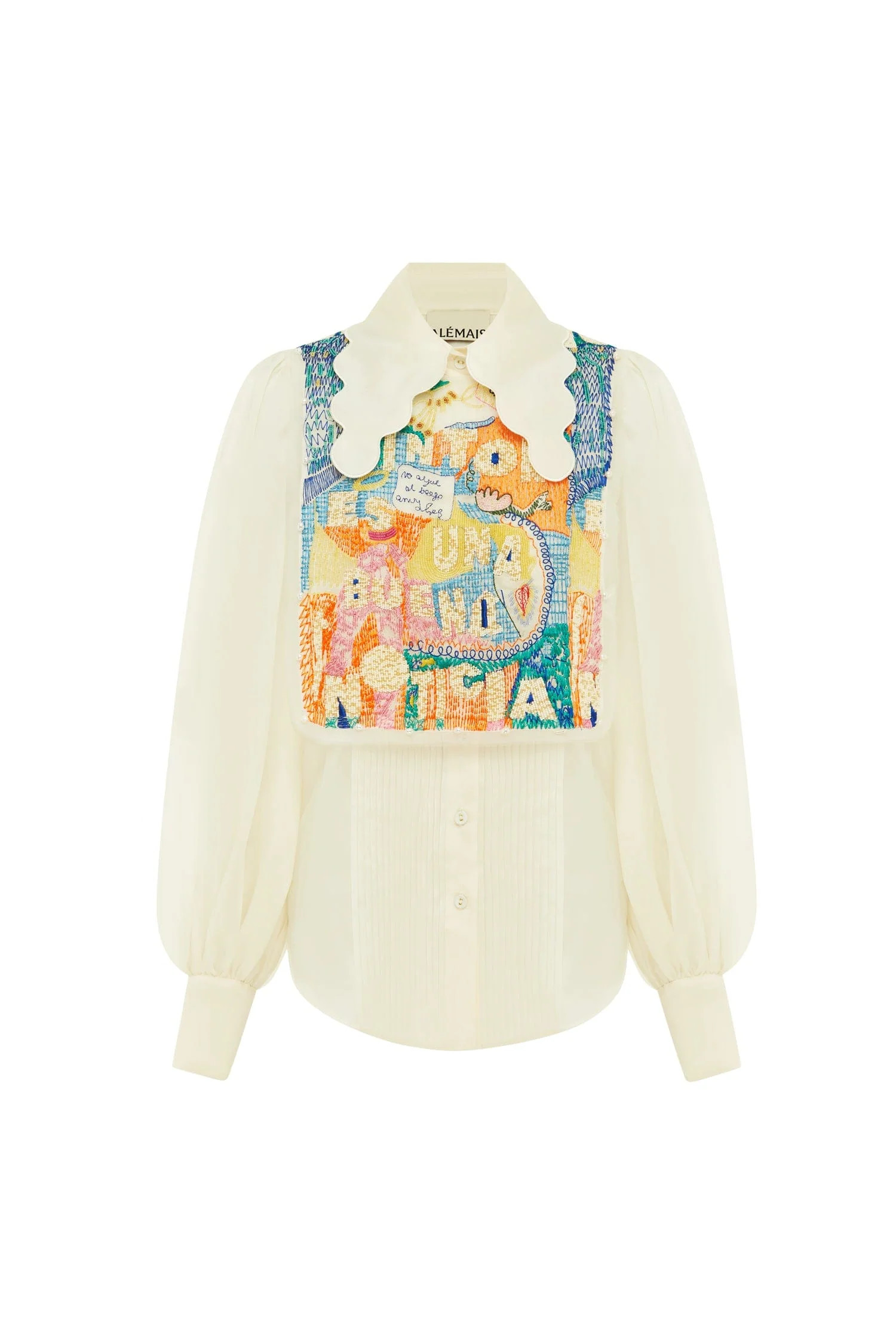 CEREMONY ORGANZA SHIRT AND BIB | Alemais (AU, US, UK)