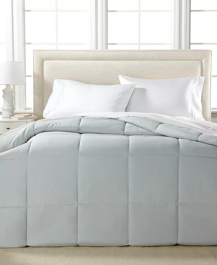 Royal Luxe Color Hypoallergenic Down Alternative Light Warmth Microfiber Comforter, Twin, Created... | Macy's