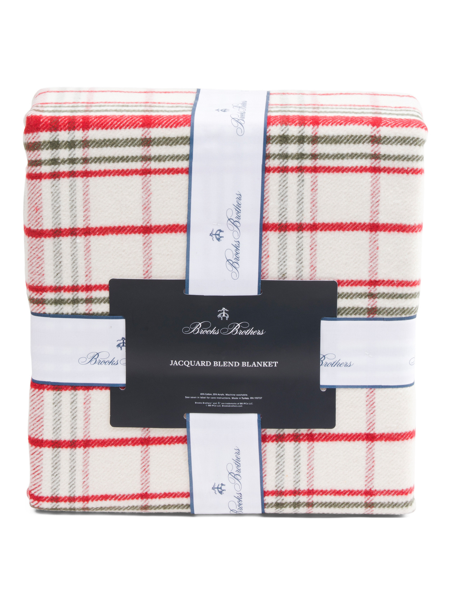 Made In Turkey Chirstmas Plaid Blanket | Bed & Bath | Marshalls | Marshalls