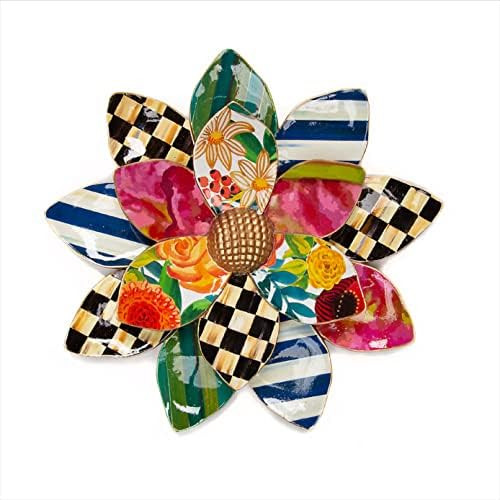 MacKenzie-Childs Wallflower, Flower-Shaped Home-Decor Wall Art, Medium | Amazon (US)
