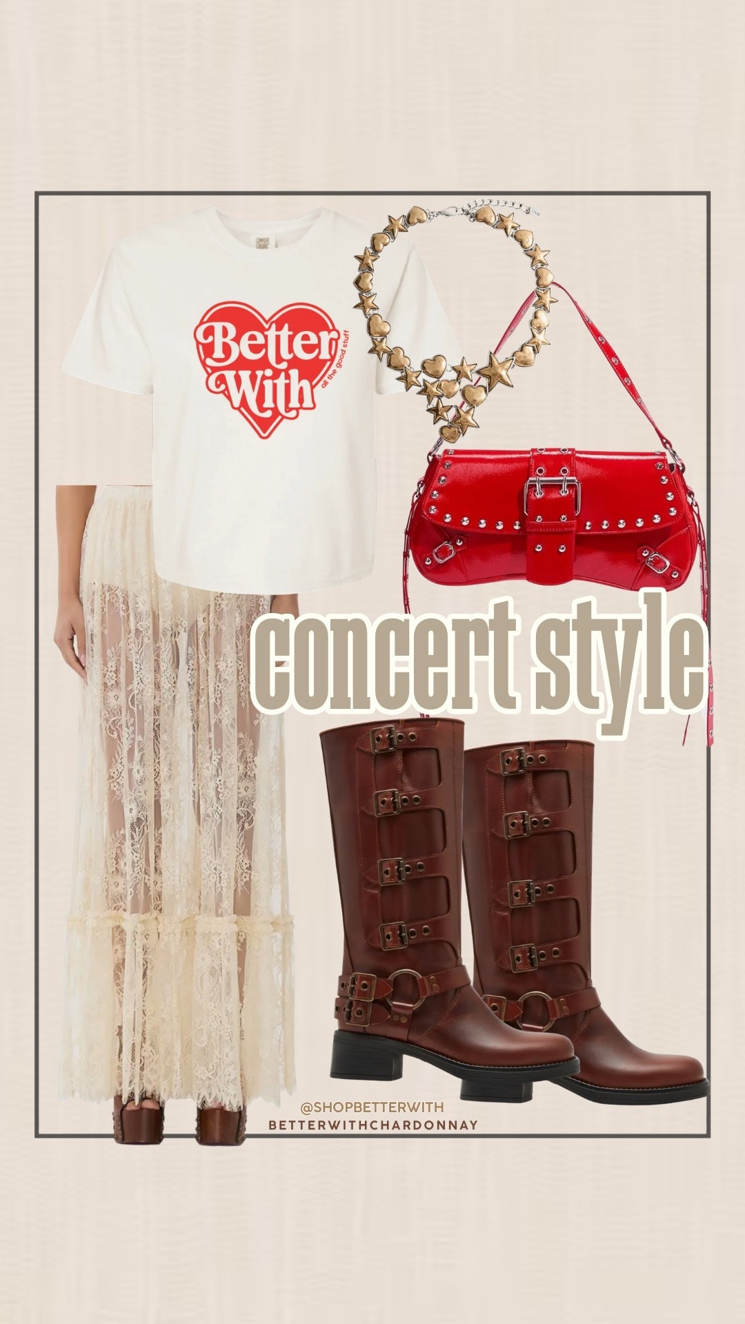 Concert style!  You can’t go wrong with a cute graphic and a lace skirt. 


#LTKFindsUnder50 #LTKMidsize #LTKSeasonal