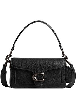 COACH Tabby 20 Solid Black Shoulder Bag - Black | Dillard's