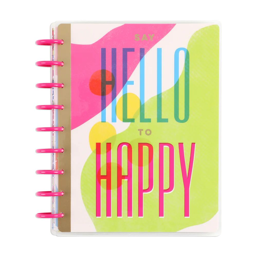 2024 Sunny Risograph Happy Planner - Classic Dashboard Layout - 12 Months | The Happy Planner