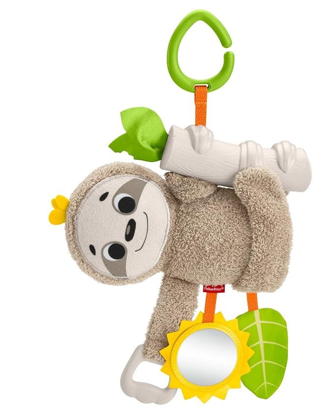 Fisher-Price Slow Much Fun Stroller Sloth 0+ kids | Amazon (US)