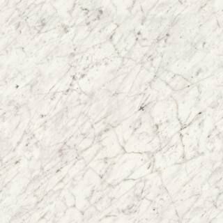 4 ft. x 8 ft. Laminate Sheet in Carrara Bianco with Matte Finish | The Home Depot