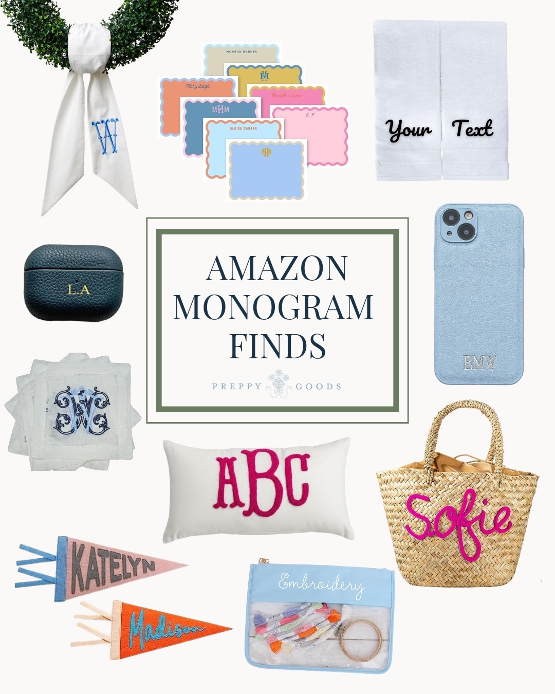 You can never have too many monogrammed items. These are my personal favorites from Amazon!

#LTKHome #LTKmomlife #LTKSeasonal