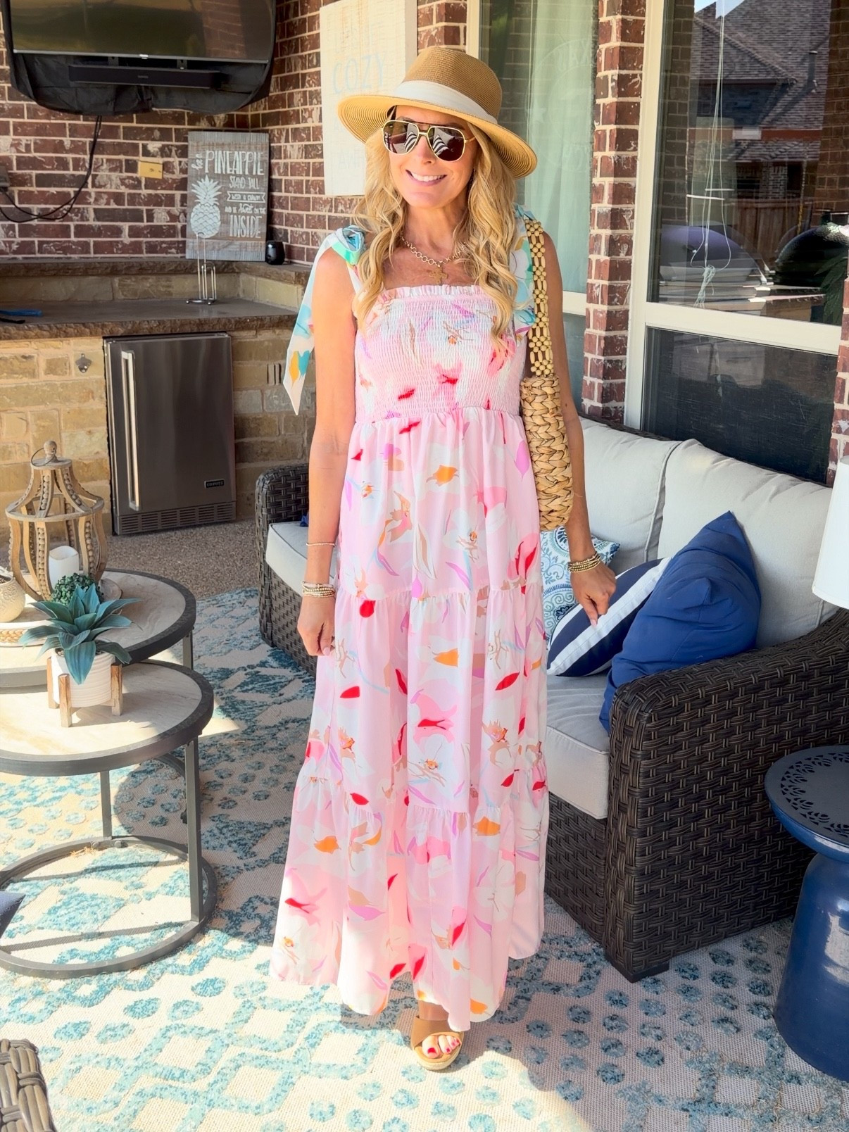 This is the most gorgeous spring dress. I’m obsessed. I’m wearing a size small. 

Dresses | romantic dress | dress | dress with pockets | date night | maxi dress | Easter dress | church dress | Mother’s Day dress | floral | flowy | wedding guest | summer | vacation | travel | Amazon 



#LTKSeasonal #LTKootd #LTKmomlife
