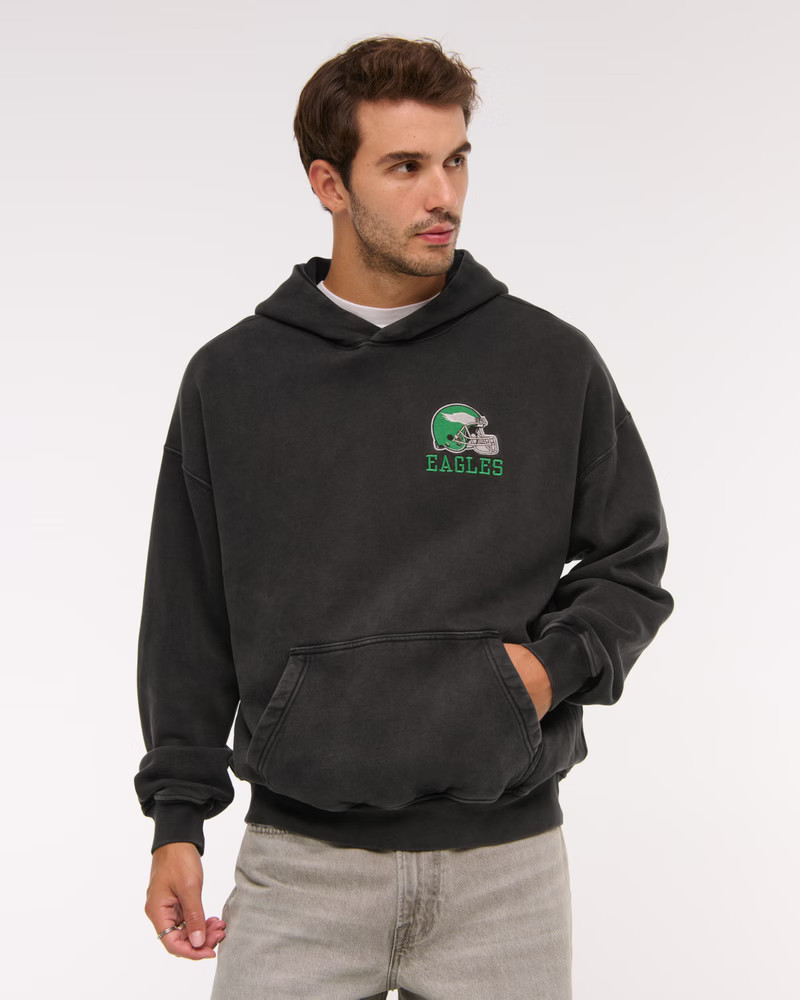 Philadelphia Eagles Graphic Popover Hoodie | Abercrombie & Fitch (US)
